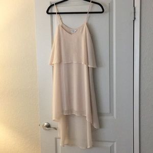 Bar III Low Mid Dress in blush XS